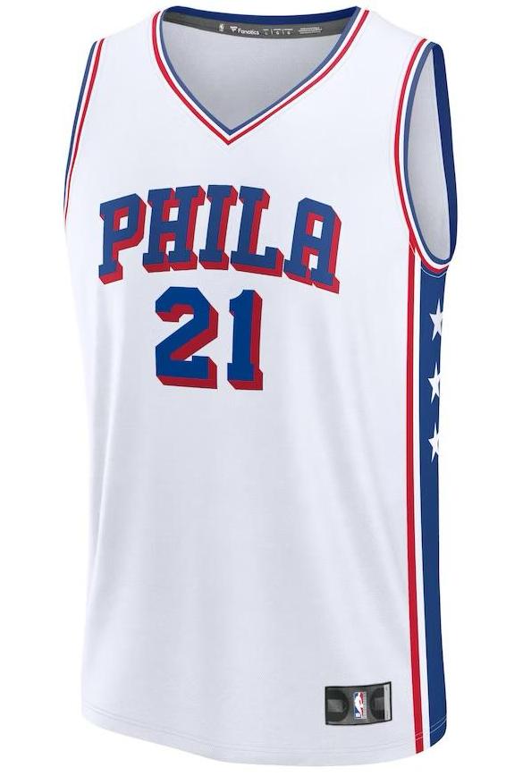 Camiseta Philadelphia 76ers - Joel Embiid