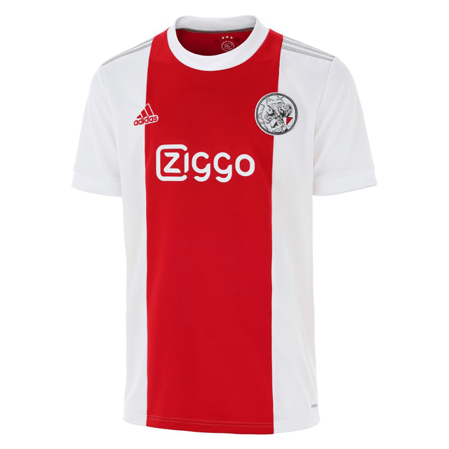 Camiseta Ajax I 21/22 - Blanco e Rojo