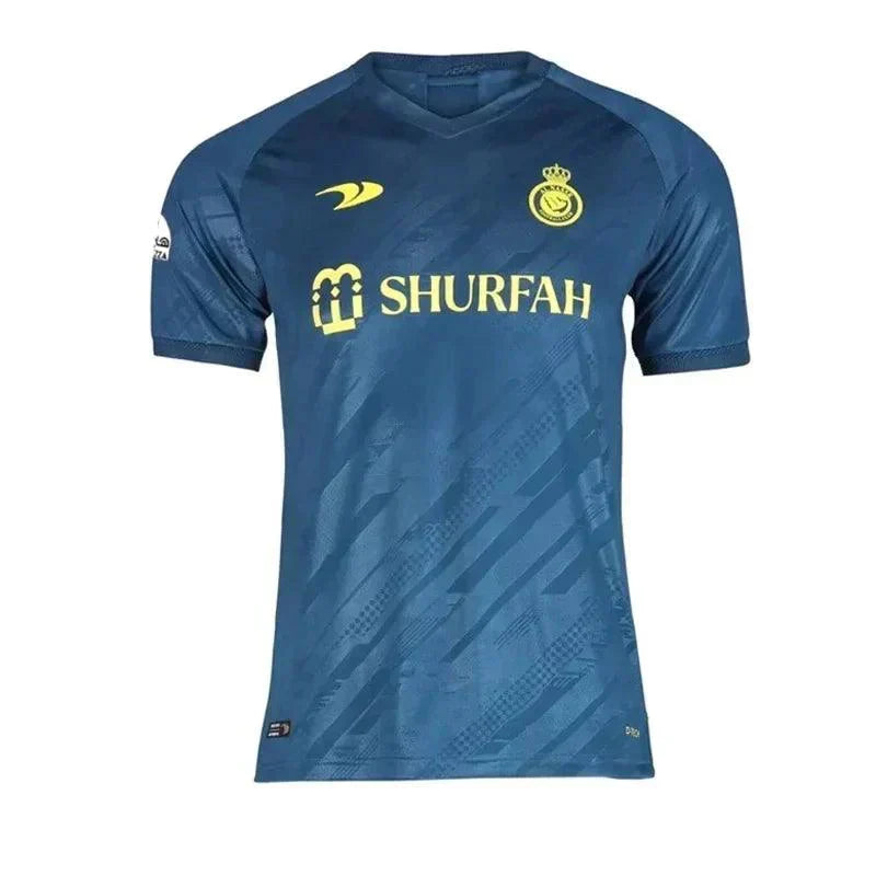 Camiseta Al Nassr Segunda Equipacion 22/23 S/N - Hincha - Azul