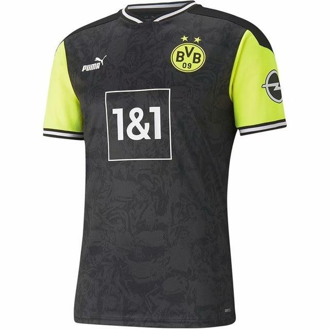 Camiseta "Años 90" Borussia Dortmund 21/22 - Negro/Amarillo