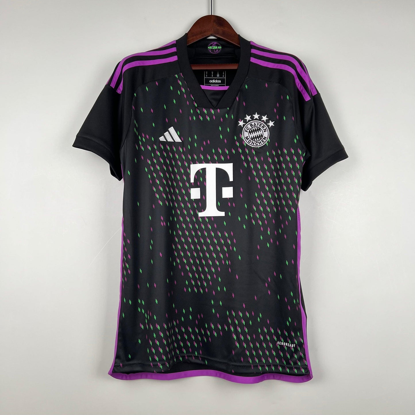 Camiseta Bayern de Múnich Segunda Equipacion 23/24 S/N - Hincha Masculino - Negro