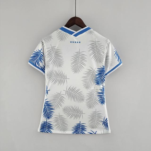 Camisa Femenina Seleccion Brasil Nike - Blanco - Conceito Floresta Amazônica