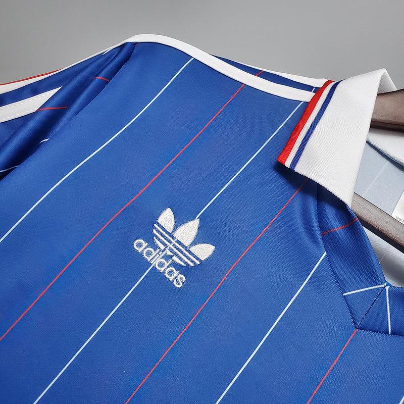 Camiseta Selección Francia Retro 1982 - Azul