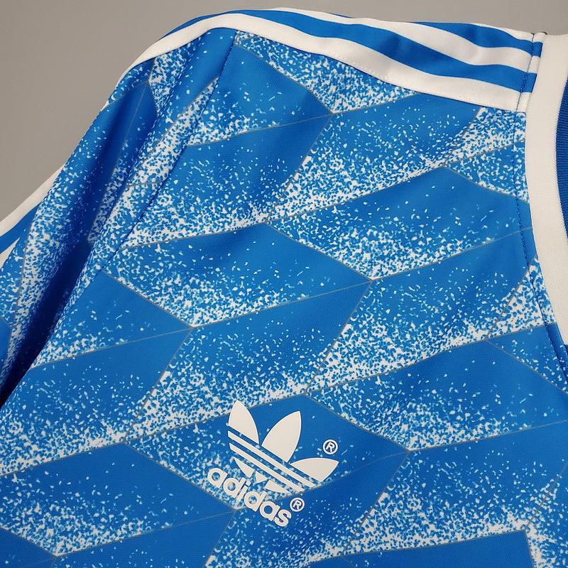 Camiseta Selección Holanda Retro 1988 - Azul