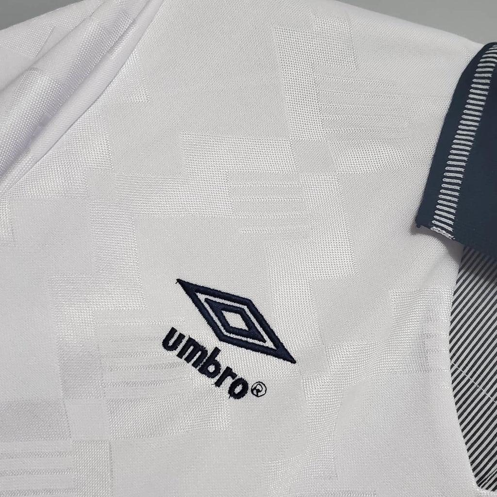 Camiseta Selección Inglaterra Retro 1990 - Blanco