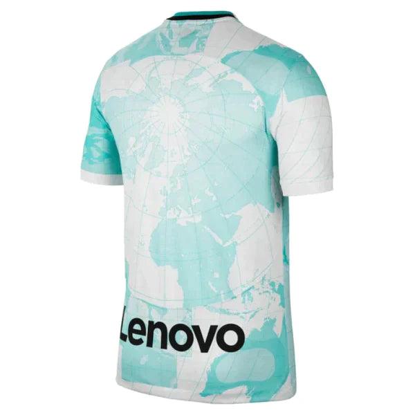 Camisa Inter de Milão Away 22/23 s/n° Hincha Masculina - Azul Claro