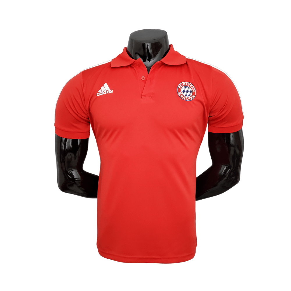 Camisa Polo Bayern de Munique Rojo - Masculina