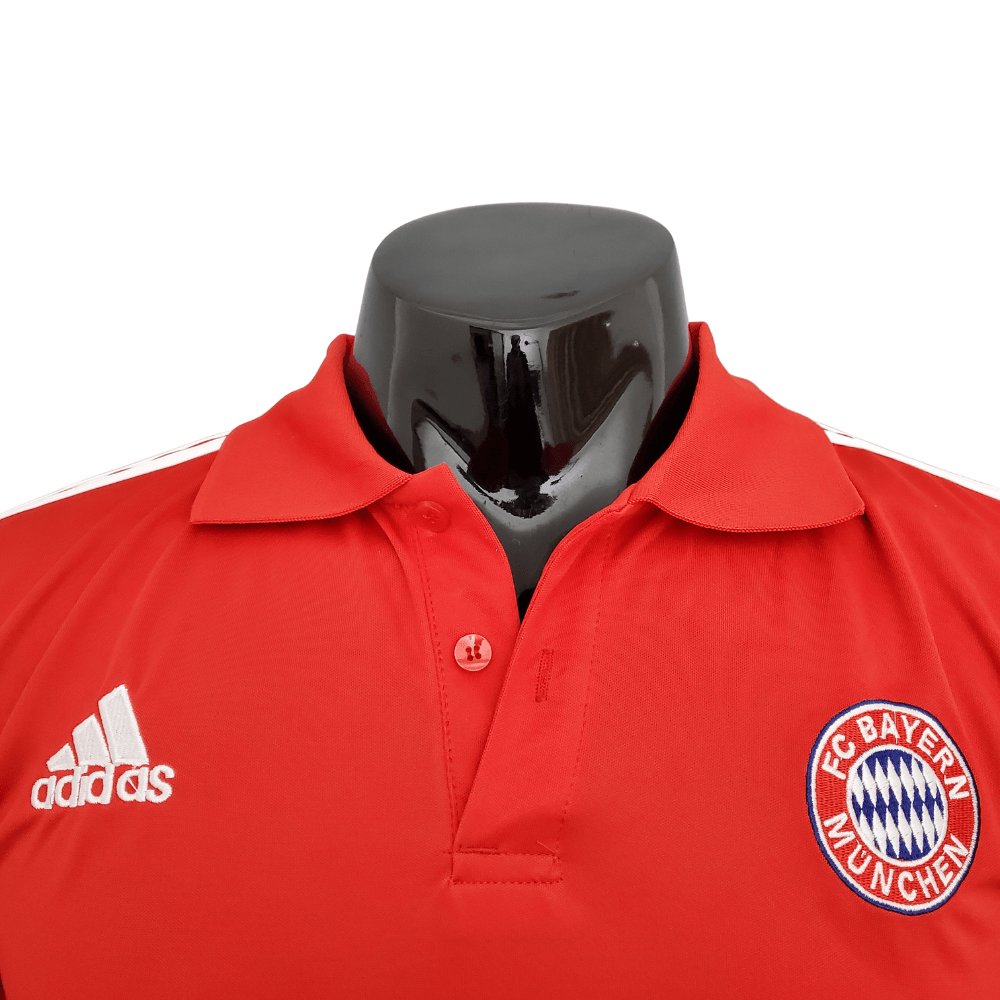 Camisa Polo Bayern de Munique Rojo - Masculina