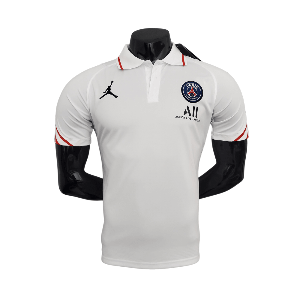 Camisa Polo PSG Jordan Blanco - Masculina