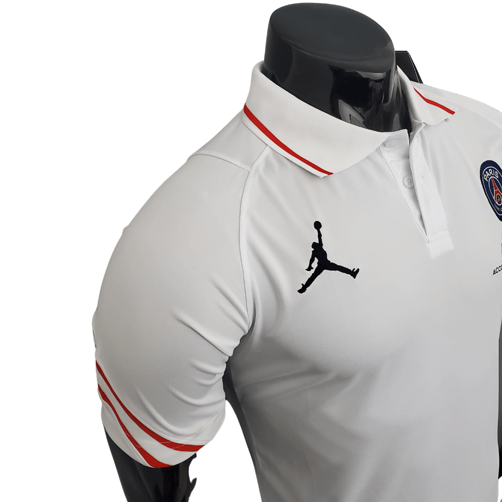 Camisa Polo PSG Jordan Blanco - Masculina