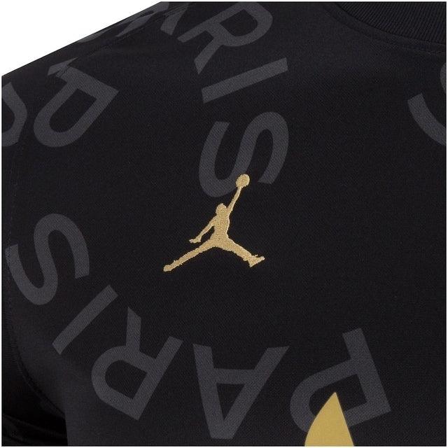 Camisa Pré-jogo PSG 20/21 Jordan - Negro e Dorado