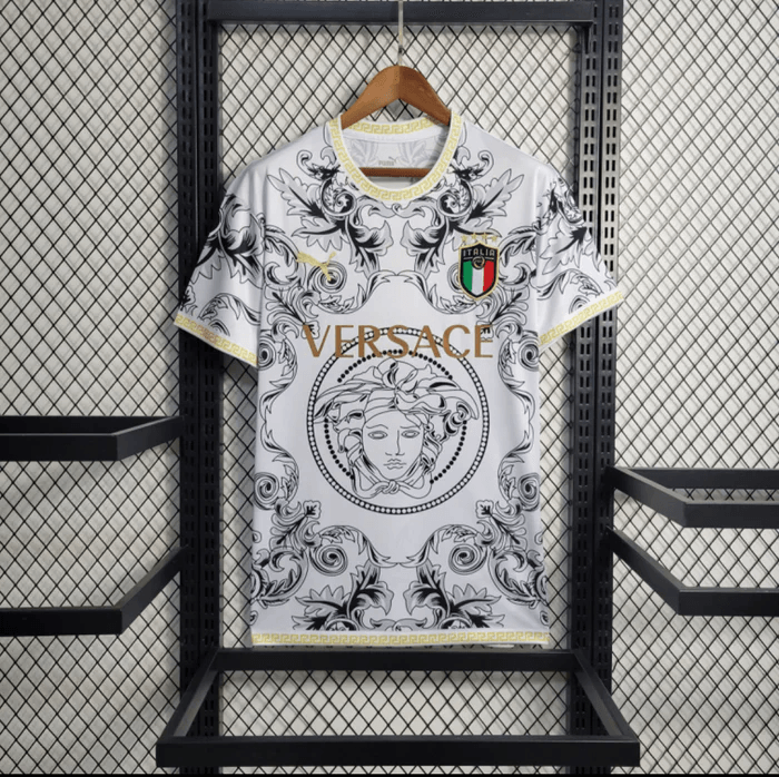 Camisa Seleccion Itália x Versace - Puma - Blanco