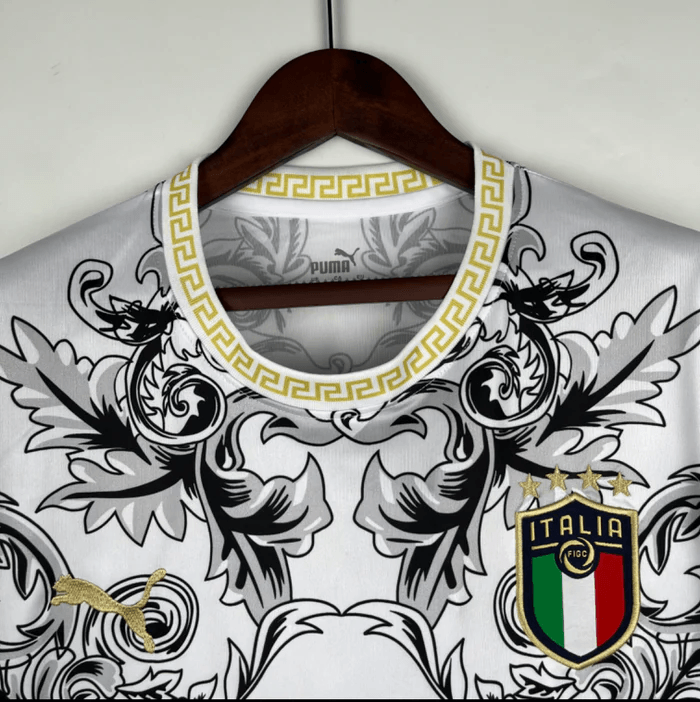 Camisa Seleccion Itália x Versace - Puma - Blanco