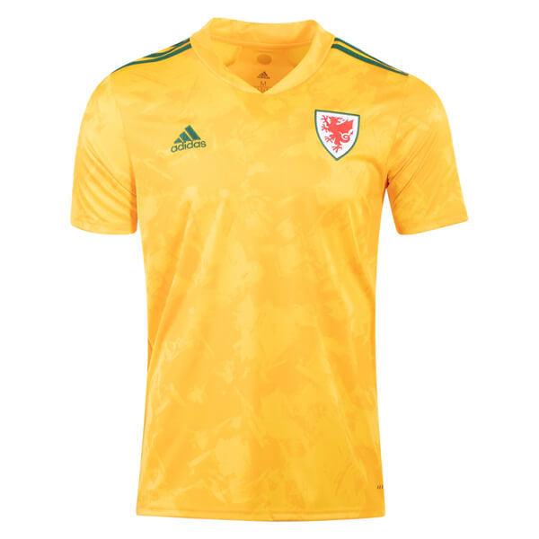 Camisa Seleccion Gales II 20/21 Adidas - Amarillo