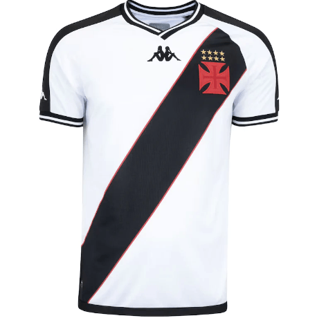 Camisa Vasco I 24/25 Kappa Masculina - Blanco