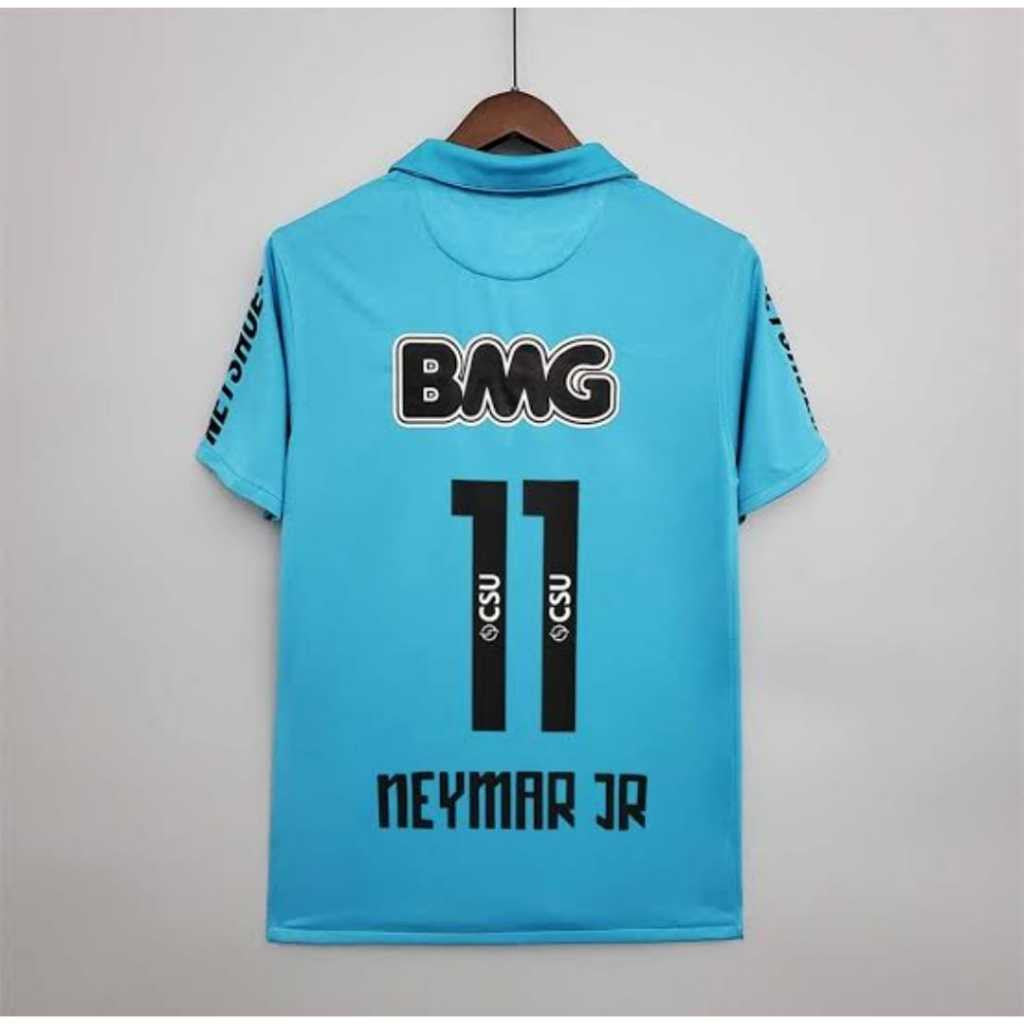 Camiseta Santos Retro 2012/2013 - Azul - Neymar Jr #11