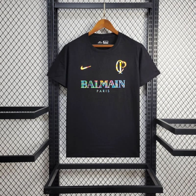 Camiseta Corinthians 24/25 Balmain - Negro