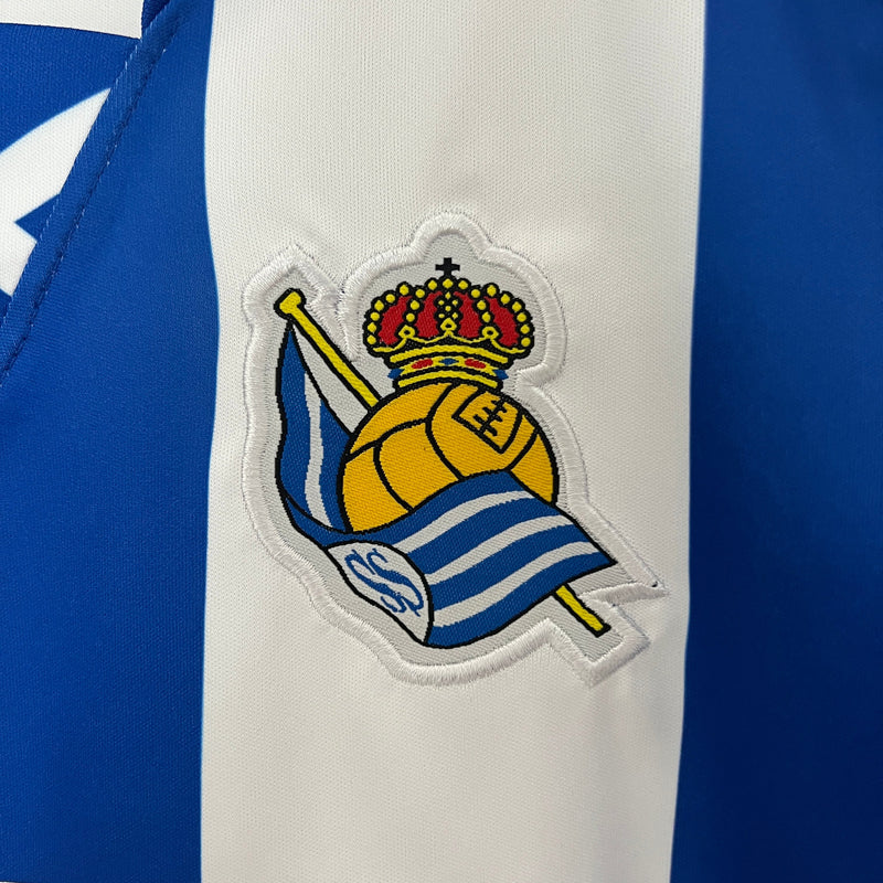 Camiseta y Pantalones para niños Real Sociedad Primera Equipacion 24/25