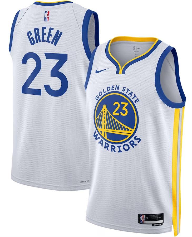 Golden State Warriors Draymond Green White Jersey - Association Edition