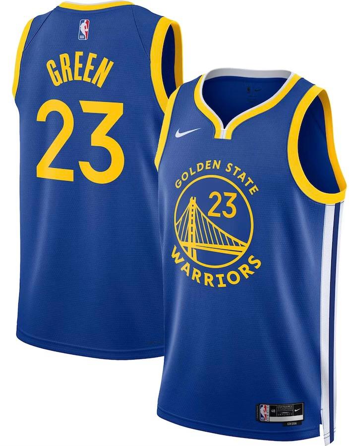 Golden State Warriors Draymond Green Royal Jersey - Icon Edition