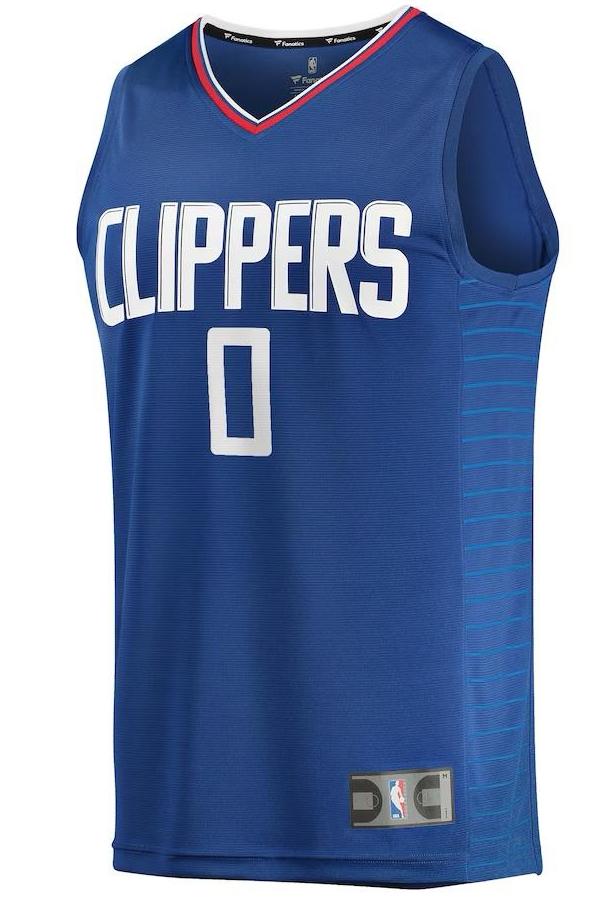 LA Clippers Russell Westbrook Royal Jersey - Icon Edition