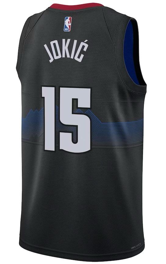 Denver Nuggets Nikola Jokic Black 2023/24 Jersey - City Edition