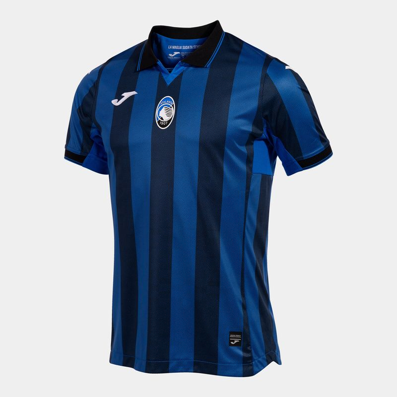 Camiseta Atalanta Primera Equipacion 23/24 - Azul/Negro