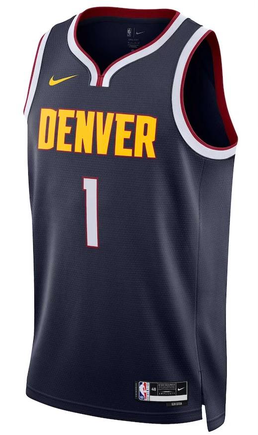 Denver Nuggets Michael Porter Jr. Navy Jersey - Icon Edition