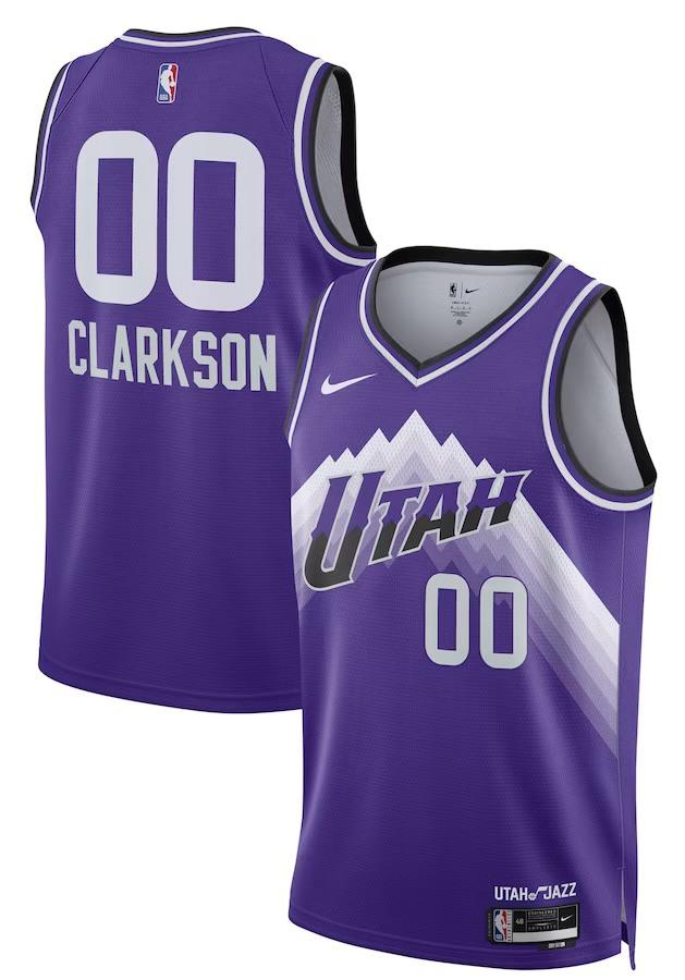 Camiseta Utah Jazz - Jordan Clarkson Purple 2023/24