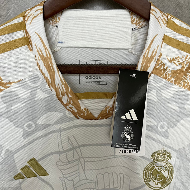 Camiseta Edición Especial Real Madrid 23/24 - Blanco/Dorado