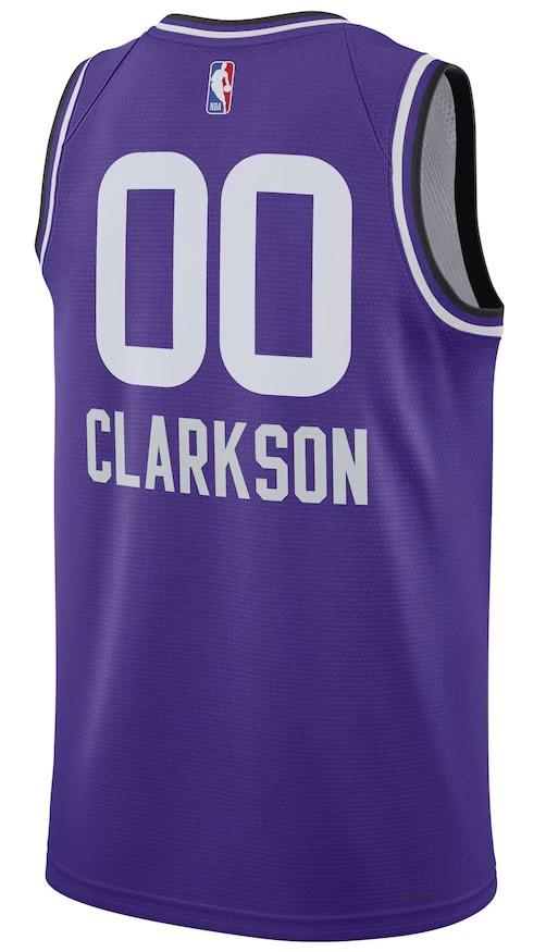 Camiseta Utah Jazz - Jordan Clarkson Purple 2023/24