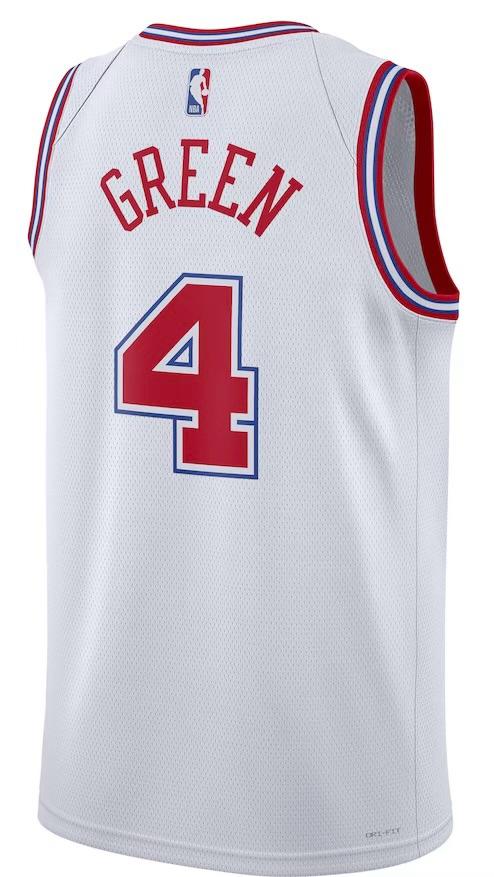 Houston Rockets Jalen Green White 2023/24  Jersey - City Edition