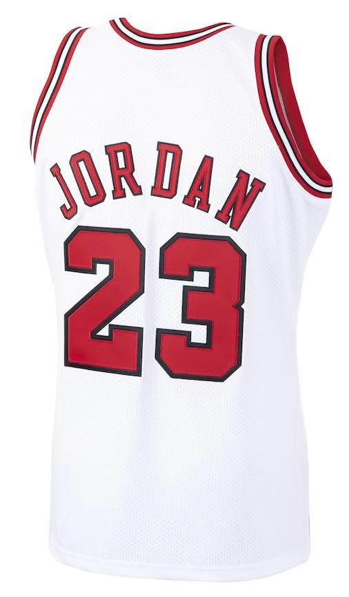 Chicago Bulls Michael Jordan White 1997/98 Jersey