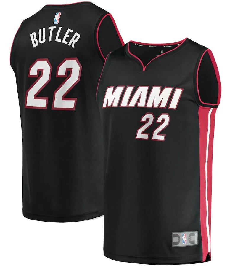 Miami Heat Jimmy Butler Black Jersey - Icon Edition