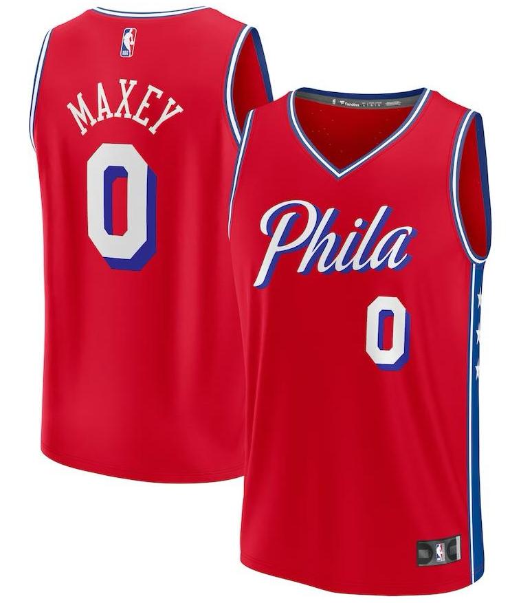 Camiseta Philadelphia 76ers - Tyrese Maxey