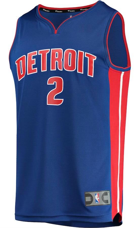 Detroit Pistons Cade Cunningham  Blue  Jersey - Icon Edition