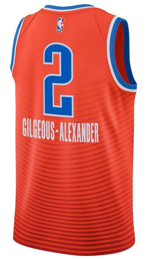 Camiseta Oklahoma City Thunder - Shai Gilgeous-Alexander 2022/23