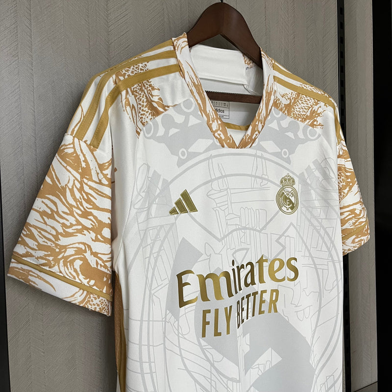 Camiseta Edición Especial Real Madrid 23/24 - Blanco/Dorado