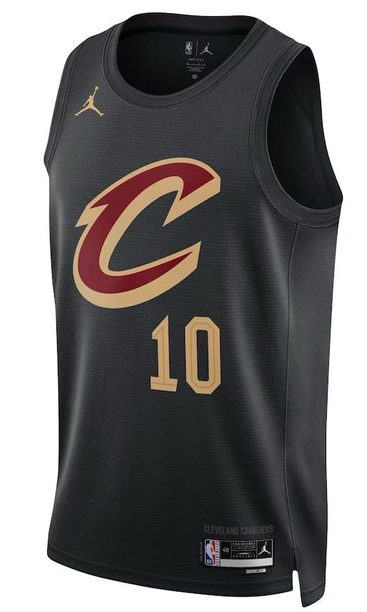 Cleveland Cavaliers Darius Garland Black Jersey - Statement Edition