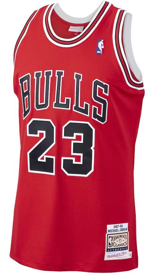 Chicago Bulls Michael Jordan Scarlet 1997/98 Jersey