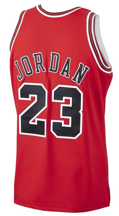 Chicago Bulls Michael Jordan Scarlet 1997/98 Jersey