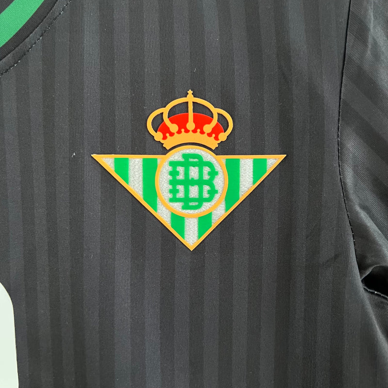 Camiseta y Pantalones para niños Real Betis Tercera Equipacion 23/24