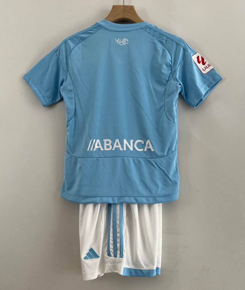 Camiseta y Pantalones para niños RC Celta Primera Equipacion 23/24