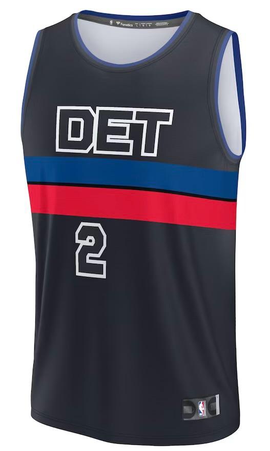 Detroit Pistons Cade Cunningham Black  Jersey - Statement Edition