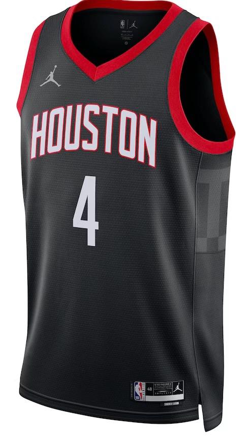 Houston Rockets Jalen Green Black Jersey - Statement Edition