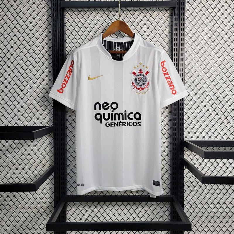 Camiseta Corinthians Retro 2012 - Blanco