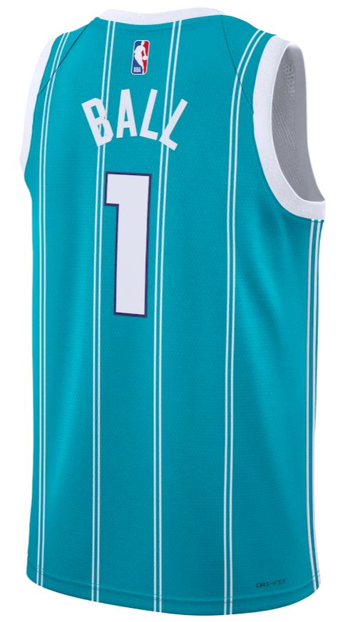 Charlotte Hornets LaMelo Ball Teal Jersey - Icon Edition