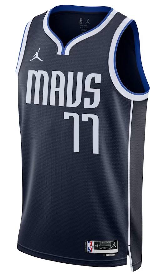 Dallas Mavericks Luka Dončić Navy Jersey - Statement Edition