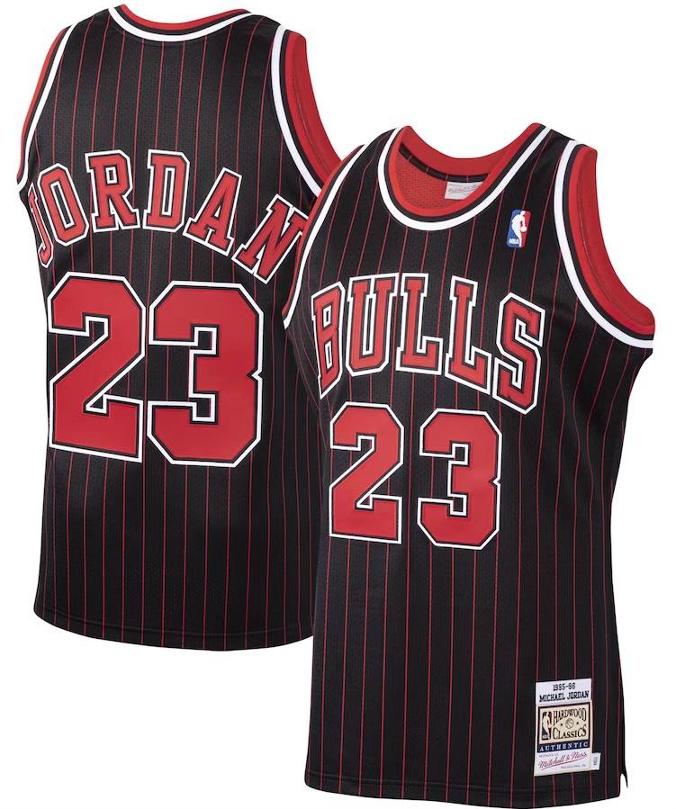 Chicago Bulls Michael Jordan Black 1995/96 Jersey