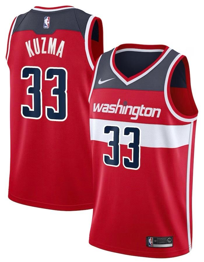 Camiseta Washington Wizards - Kyle Kuzma